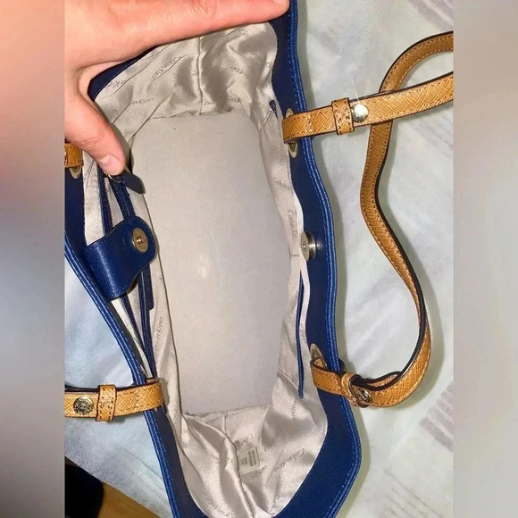 Calvin  Klein bag bright blue color. New - Picture 5 of 10